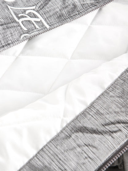 Thesupermade Patchwork Embroidered Bomber Jacket 