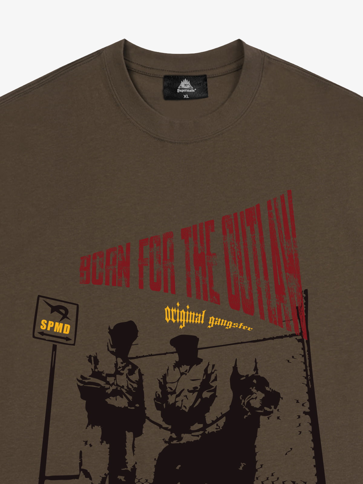 Original “Born for the Outlaw” Graphic Print T-Shirt 