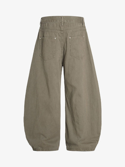 Heavy Beading Barrel Pants 