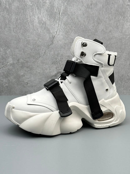 Dual-Strap Stealth Runner Boots 