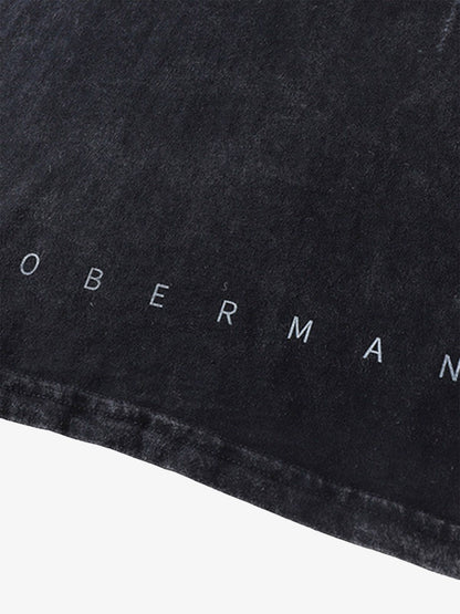 Thesupermade Retro Hip-hop Doberman Print T-shirt - 2172 