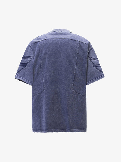 Vintage Washed Crew Neck T-Shirt 