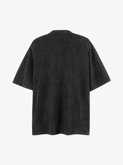 Protrait Graffiti Crew Neck T-Shirt 
