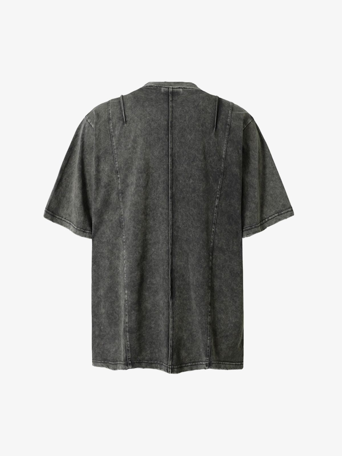 Vintage Washed Multi-Pocket T-Shirt 