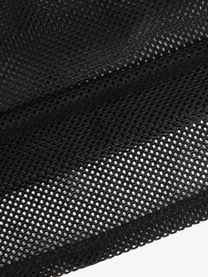 Jersey Mesh Short-Sleeve T-shirt 