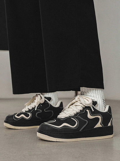 Thesupermade High Street Skateboard Couple Shoes -1479 