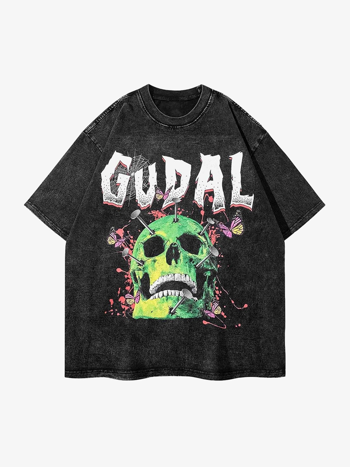 Thesupermade Vintage Washed And Aged T-shirt 