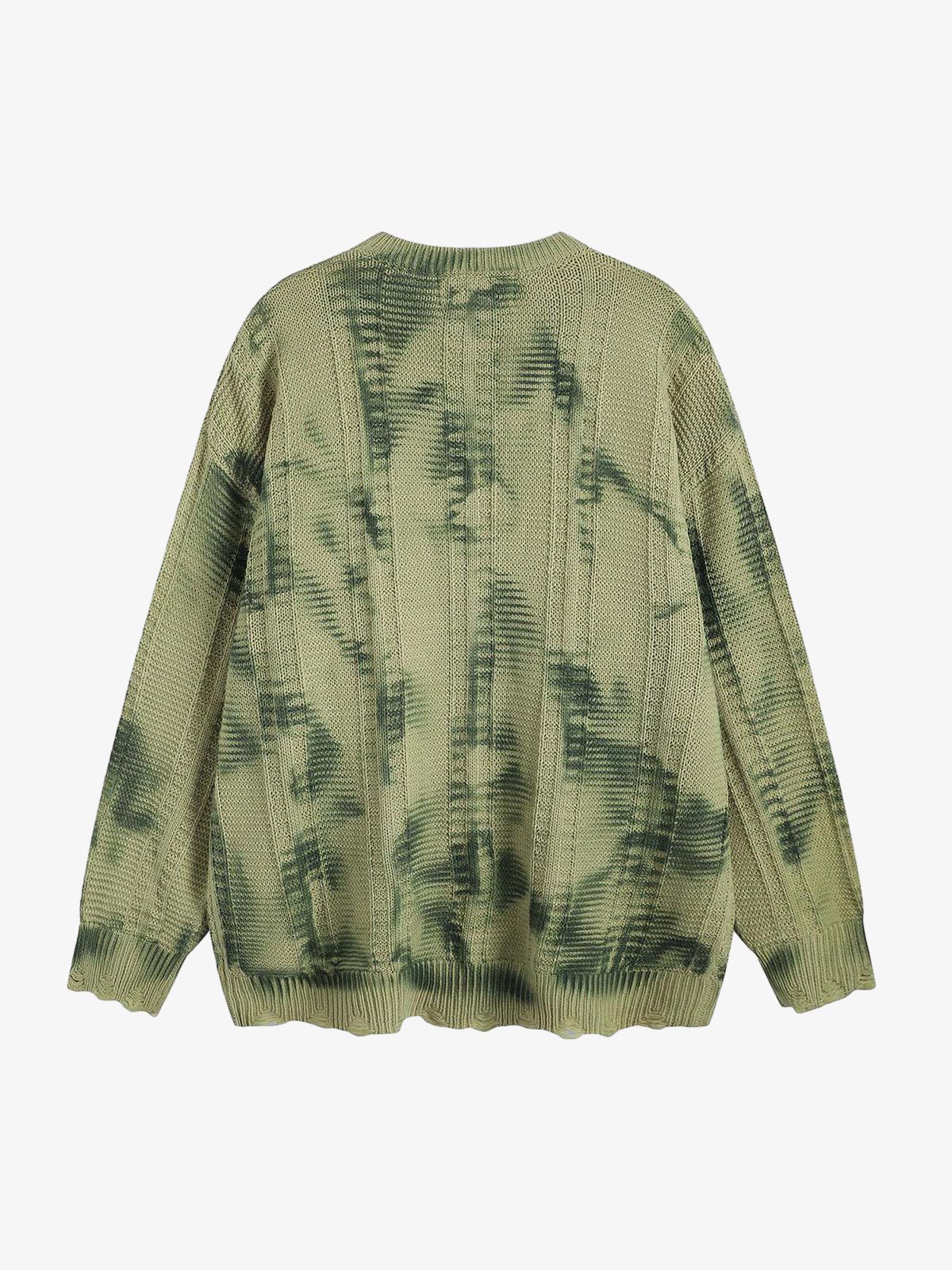 Thesupermade Tie-Dye Wasteland Style Sweater - 2187 
