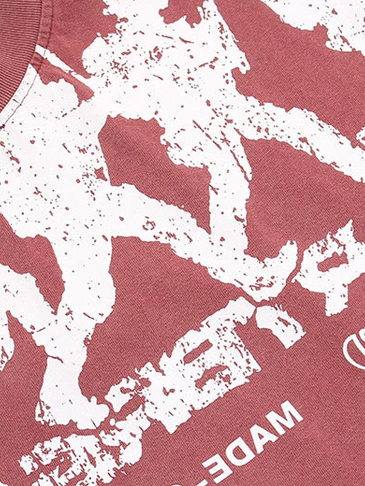 Rock Style Retro Letter Print T-shirt 