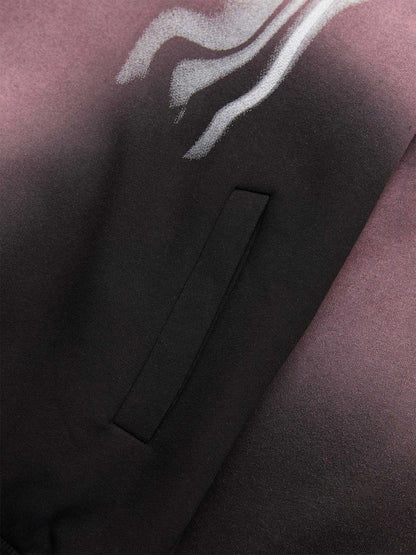 Spray Smoke Gradient Hoodie 