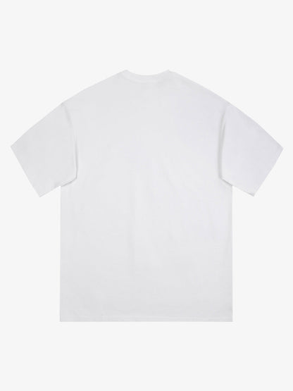 Original Photograph Letter Oversized Graphic T-Shirt 