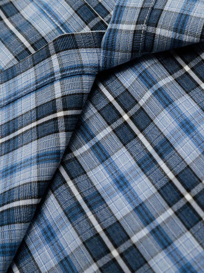 Street Retro Cleanfit Plaid Shirt 