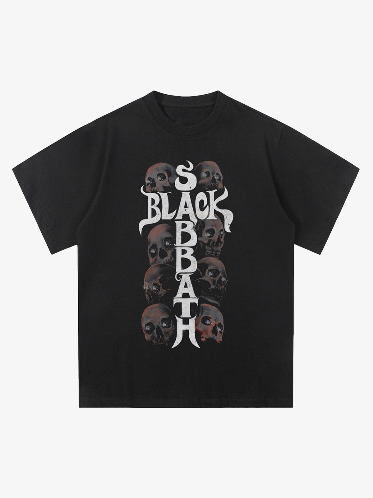 Street Skull Graphic T-Shirt 