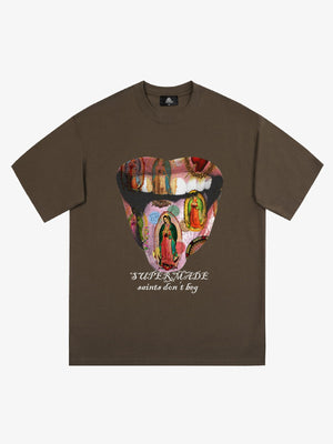 Original Saints Don't Beg Graphic T-Shirt 