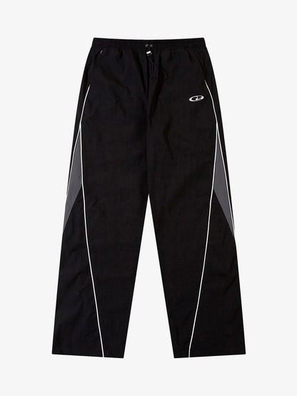 Thesupermade Retro Color Matching Casual Pants 