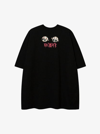 Thesupermade Anime Character Printed T-shirt - 1702 