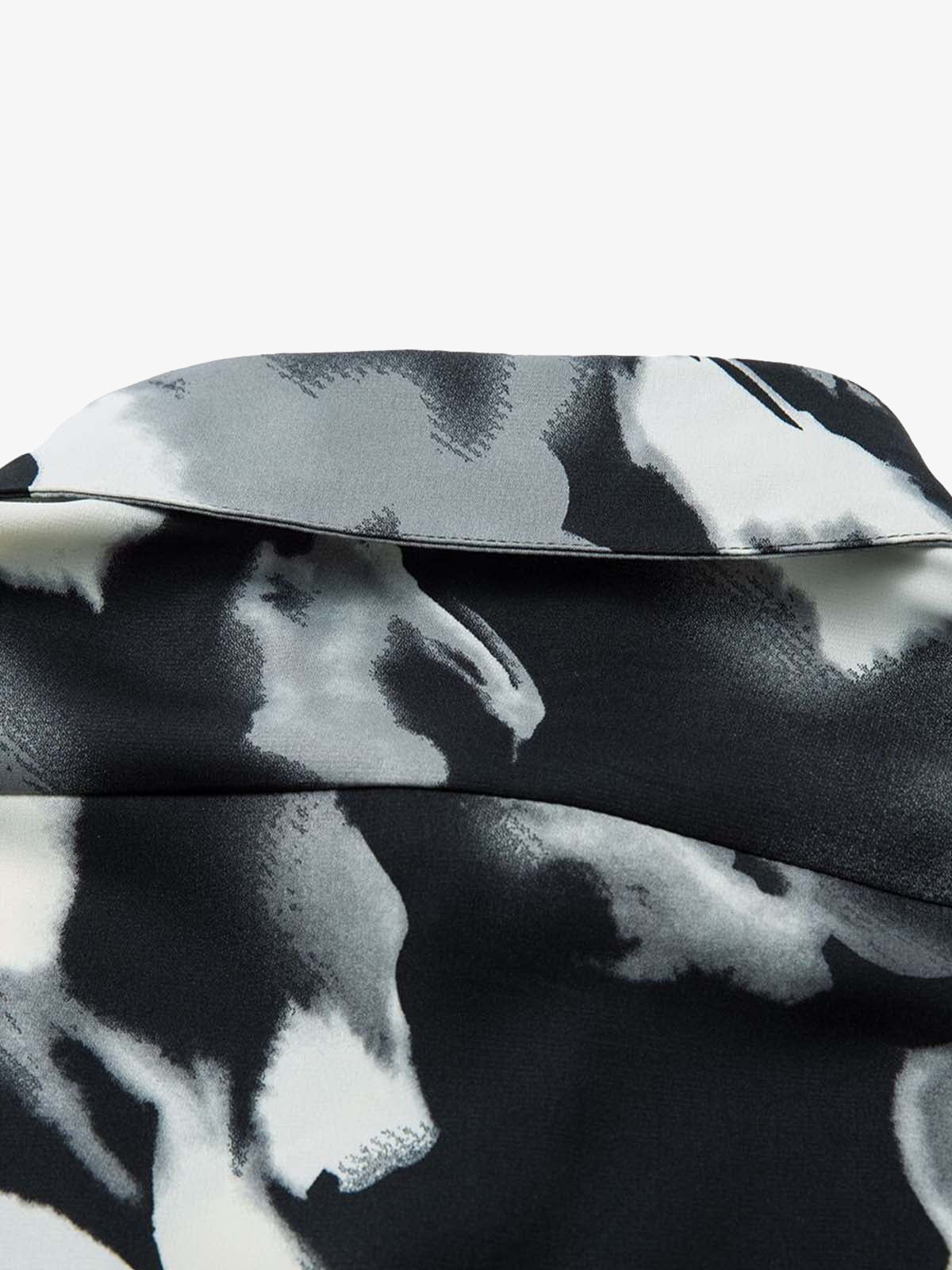Abstract Tie-Dye Print Shirt 