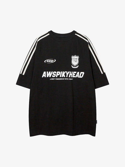 Thesupermade College Style Heavyweight T-Shirt 