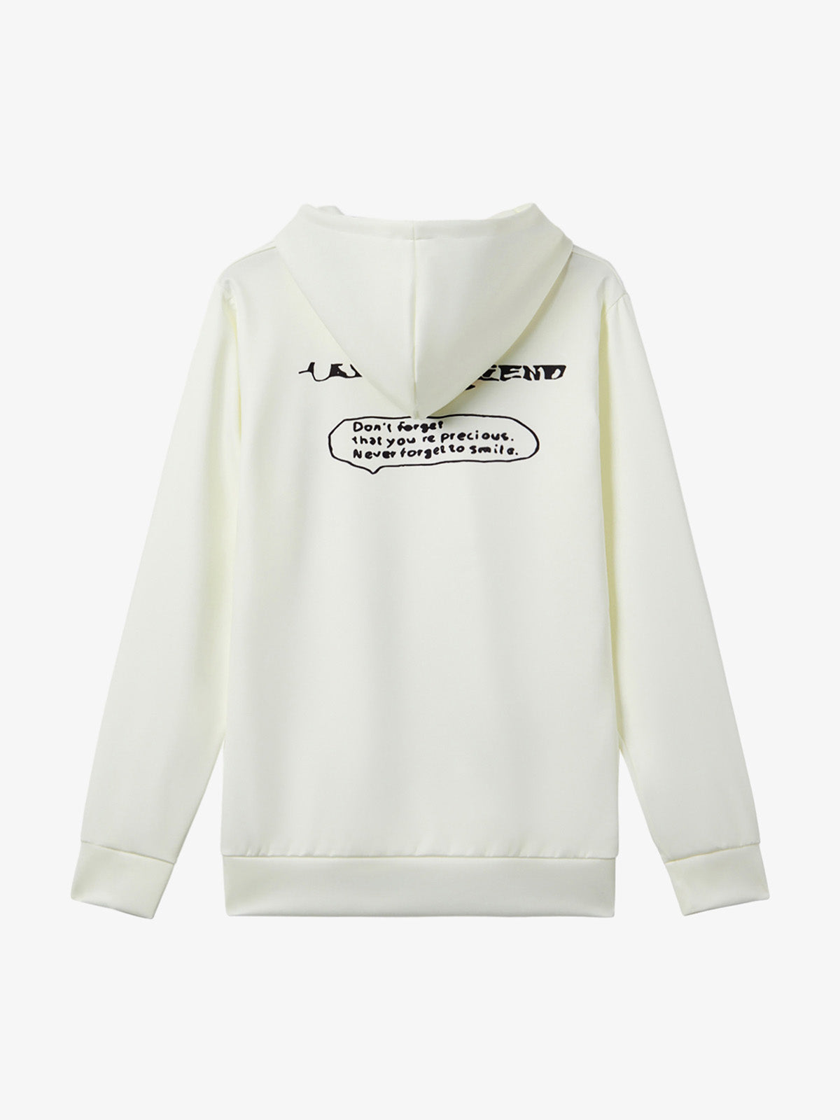 Thesupermade Line Painted Character Hoodie 