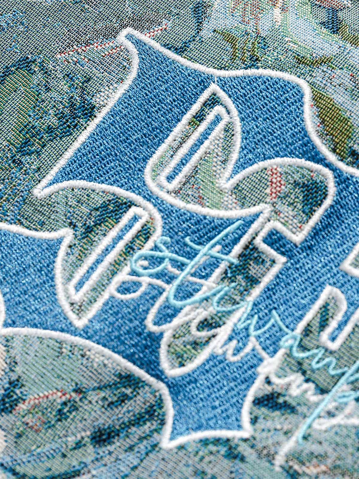 Thesupermade High Street Jacquard Embroidery Design Jacket 
