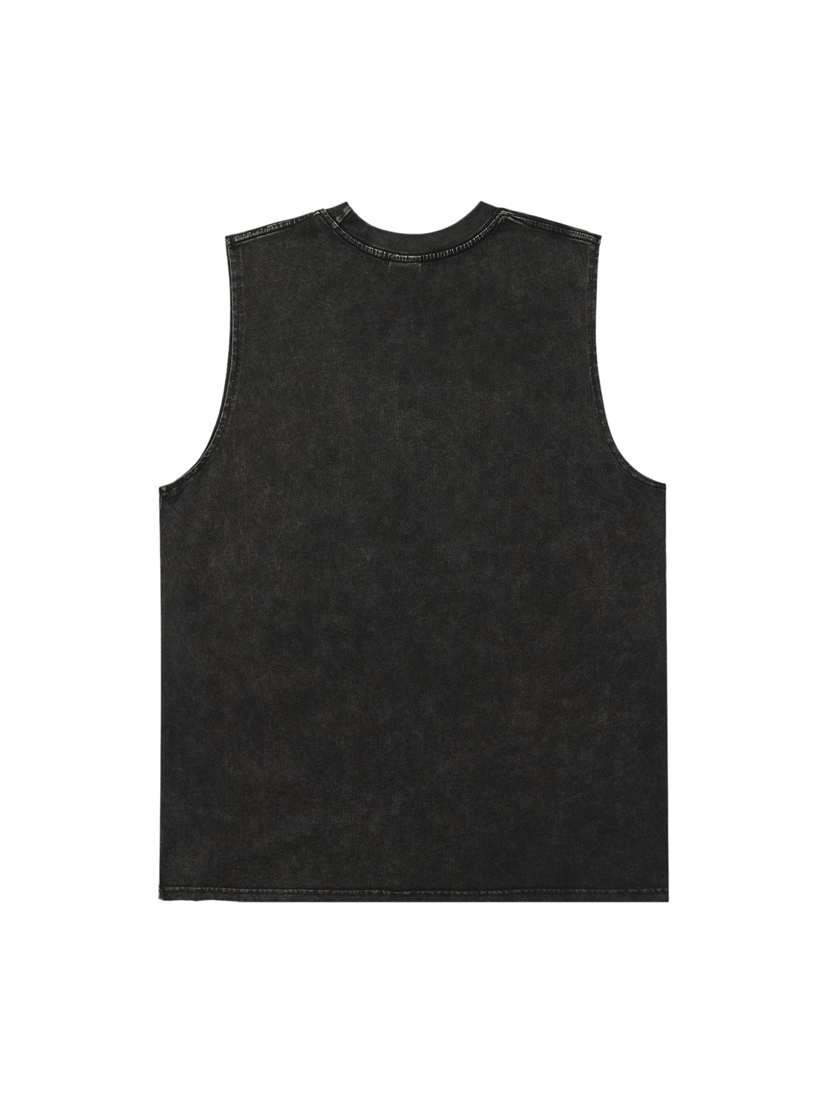 Thesupermade Retro Washed Character Thorns Street Rap Vest