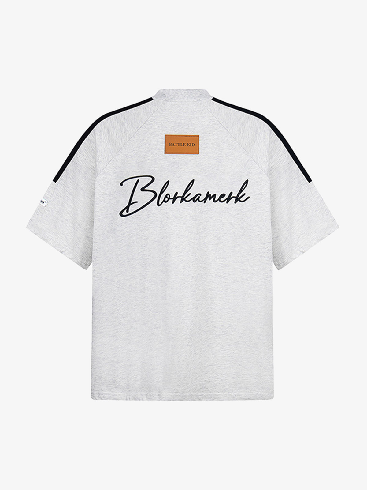 Retro Patchwork Stripe Short Sleeve T-Shirt 