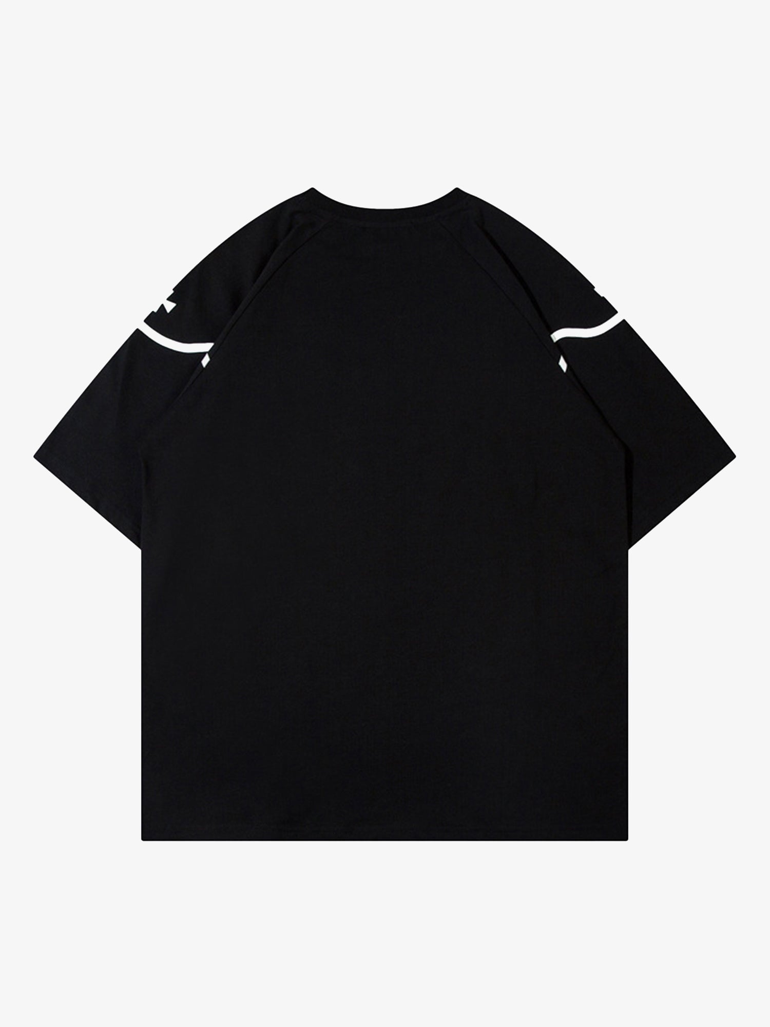 Retro Hip-Hop Line Basketball T-shirt 