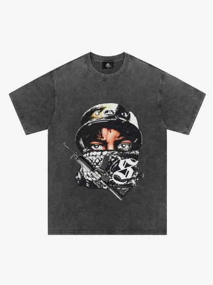 Orginal Street Fighter Print T-Shirt 
