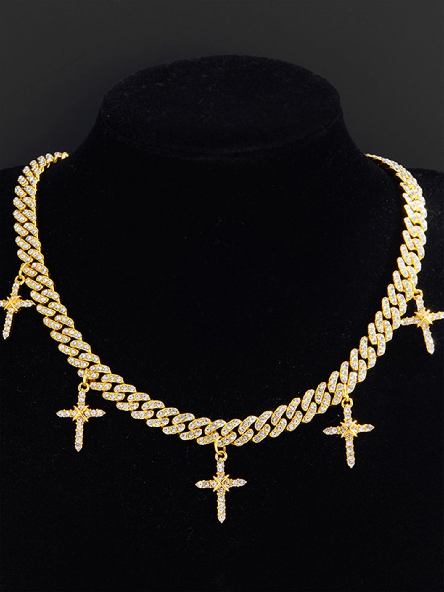 Thesupermade Cross Necklace - 1688 