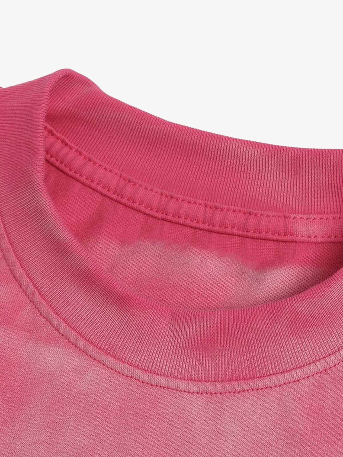 Retro Gradient Graphic T-Shirt 