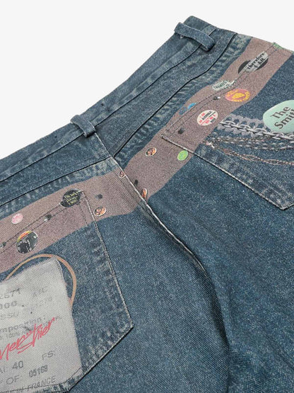 Street Washed Cleanfit Straight Jeans 