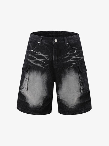 Short Sleeve Shirt & Shorts Denim Set 