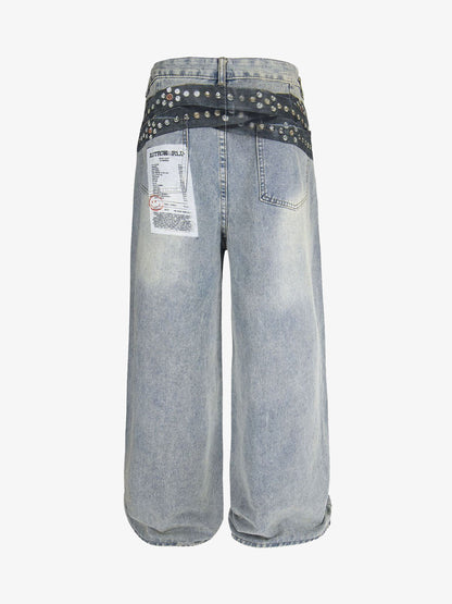 Print RO Style Baggy Jeans 