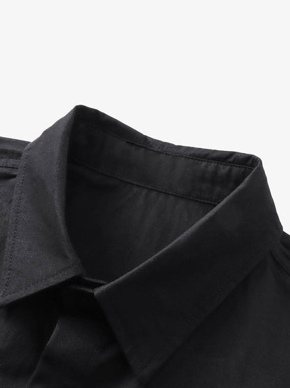 Oversized Graphic Cartoon Letter Print Short-Sleeve Shirt 