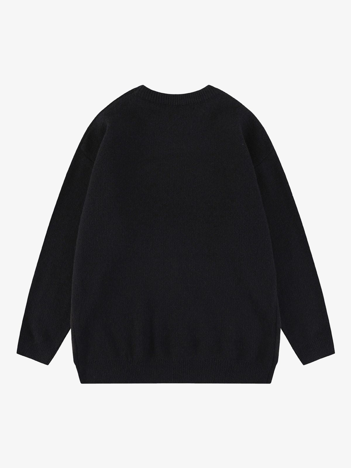 Thesupermade Retro Gradient Crewneck Sweater 