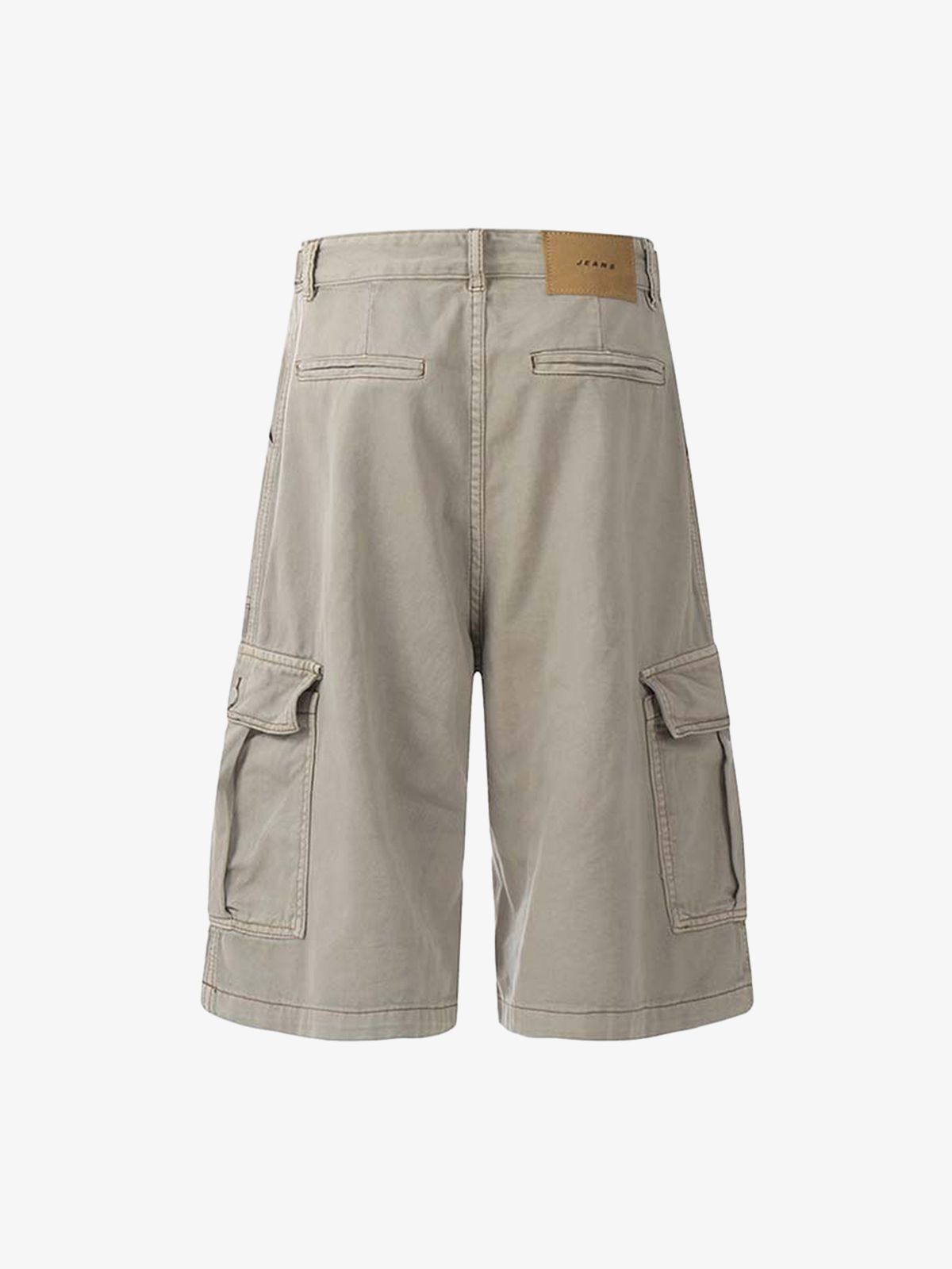 Thesupermade High Street Multi-pocket Workwear Casual Jorts 