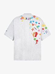 Retro Graffiti Hand-Painted T-Shirt 