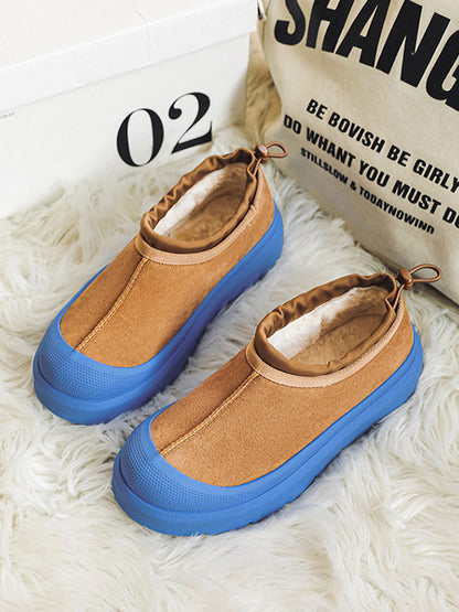 Thesupermade Thick-soled Fleece Fur Snow Boots 