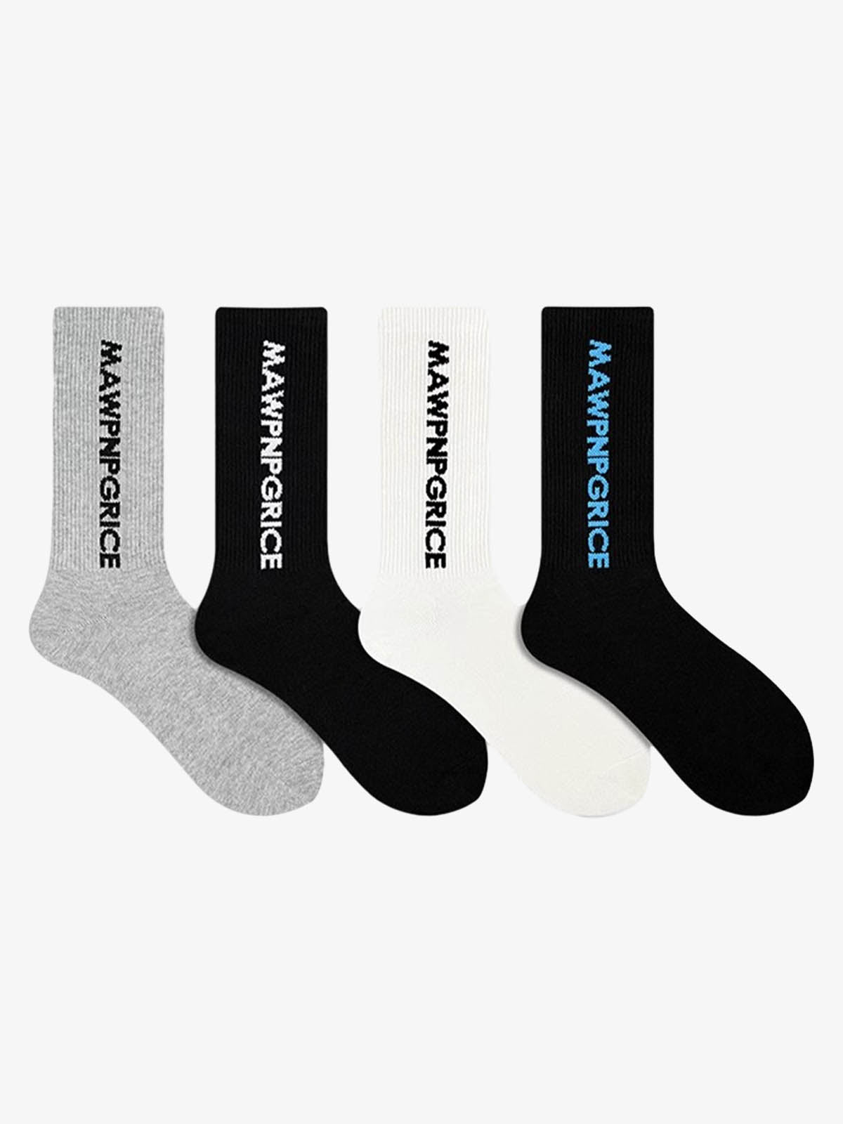 Thesupermade Street Letter Sports Socks 