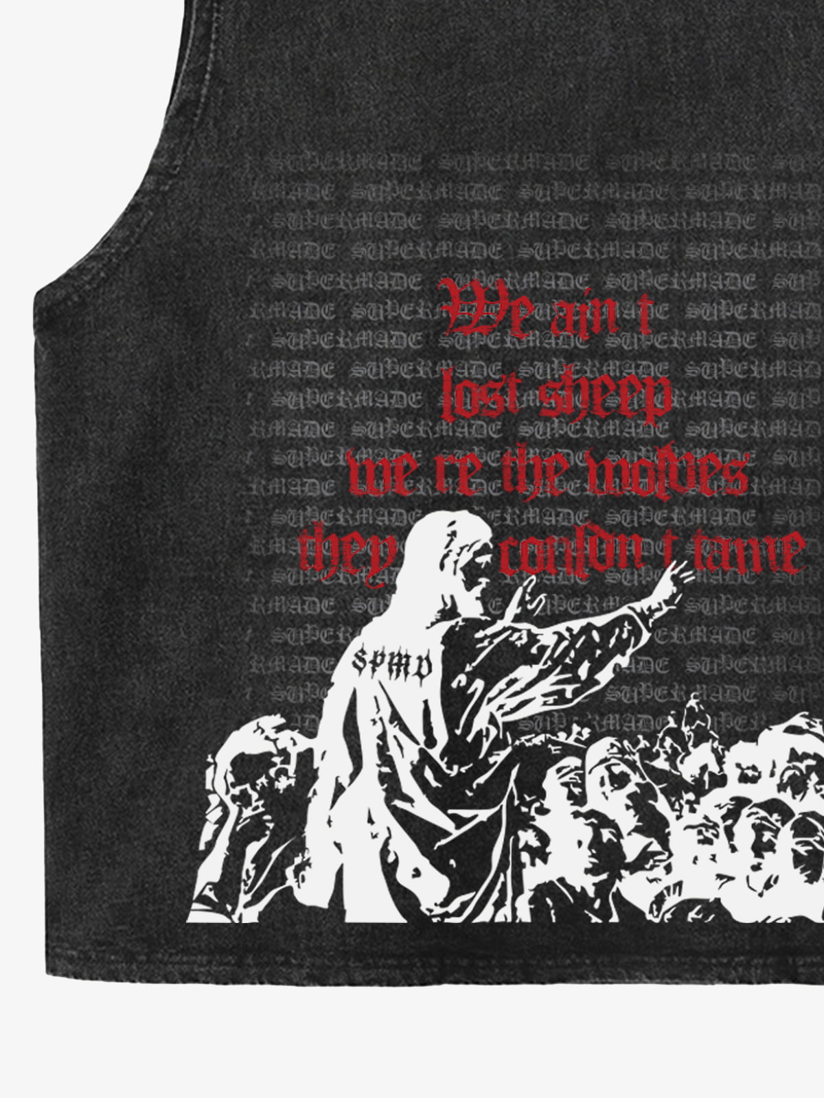 Original Saint Slogan Graphic Vest 