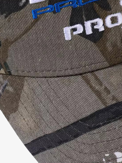 High Street Retro Camouflage Hat 