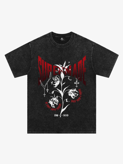 Original Graphic Gothic Angel T-Shirt 