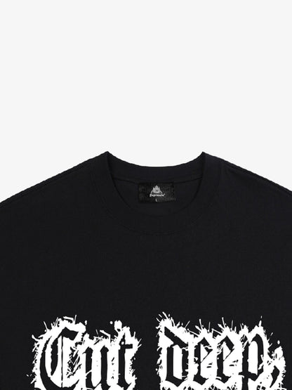 Original "Cut Deep Heal Louder" Graphic T-Shirt 