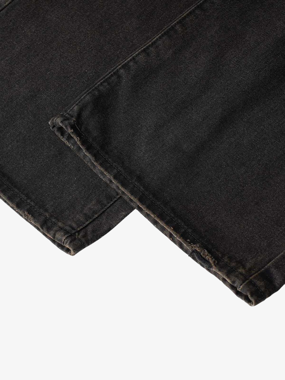 Thesupermade High Street Hip Hop Hand-painted Spray-painted Jeans 