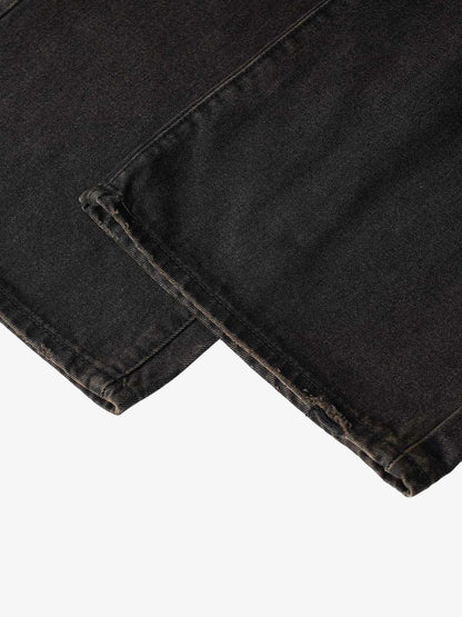 Thesupermade High Street Hip Hop Hand-painted Spray-painted Jeans 