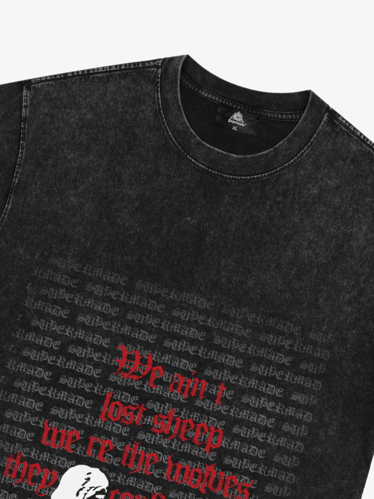 Bold Graphic Slogan T-Shirt 