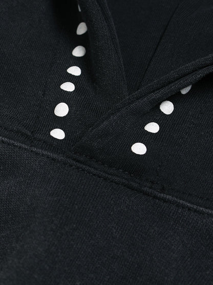 Thesupermade Rivet-adorned Graphic Hoodies 
