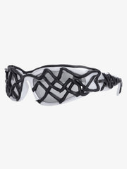 Futuristic Wavy Frame Sunglasses 