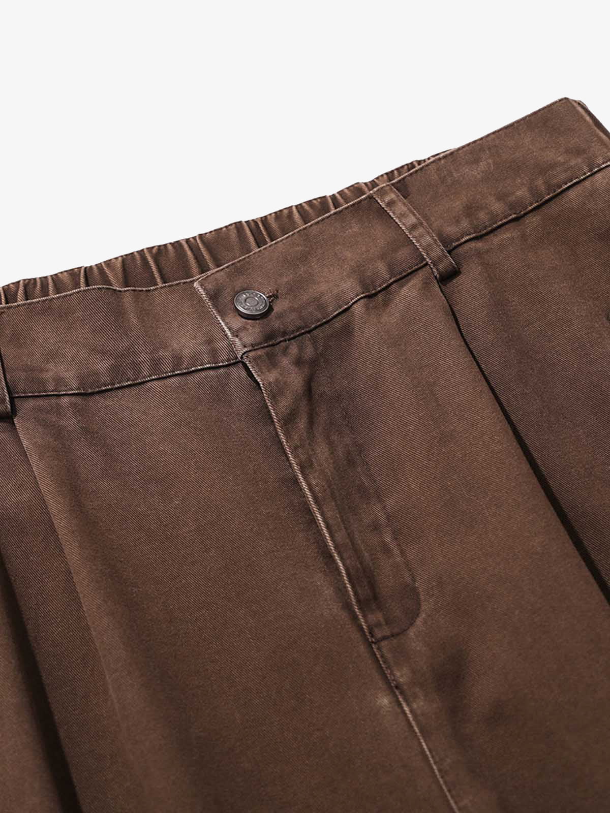 Retro Pleated Cleanfit Baggy Pants 
