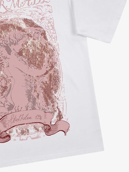 Thesupermade Mottled Angel Street Hip-Hop T-shirt - 2129 